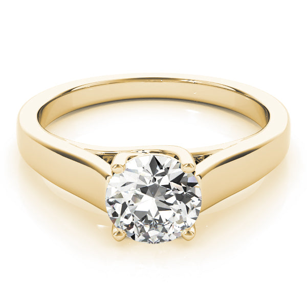 Evelyn Round Diamond Solitaire Engagement Ring
