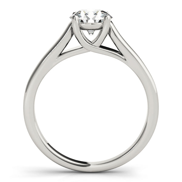 Evelyn Round Diamond Solitaire Engagement Ring-VIRABYANI