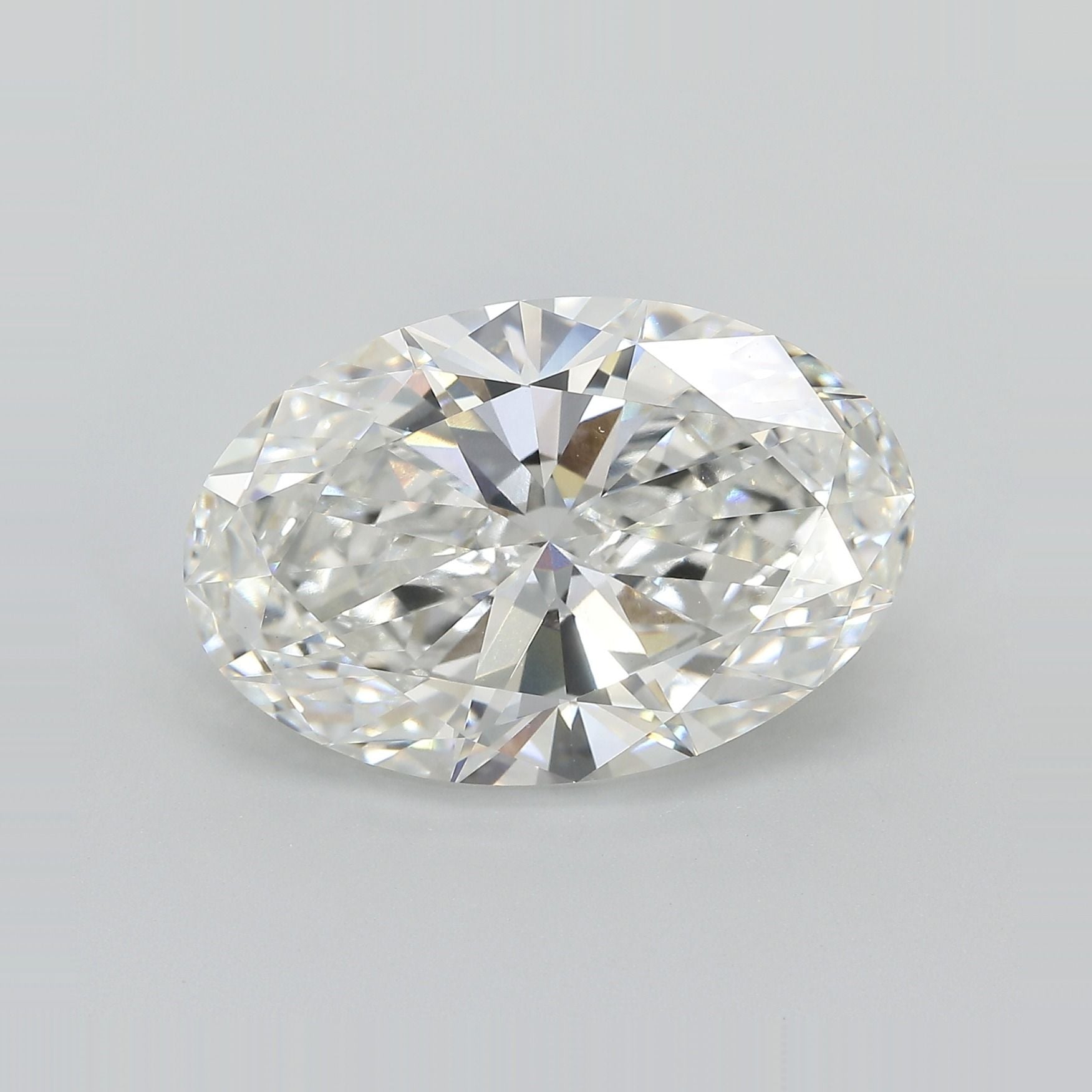 11.42 Carat G-VVS2 Oval Lab Diamond