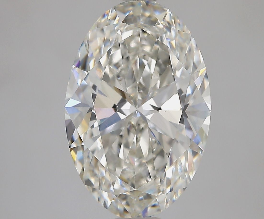 3.04 Carat G-VVS2 Oval Lab Diamond