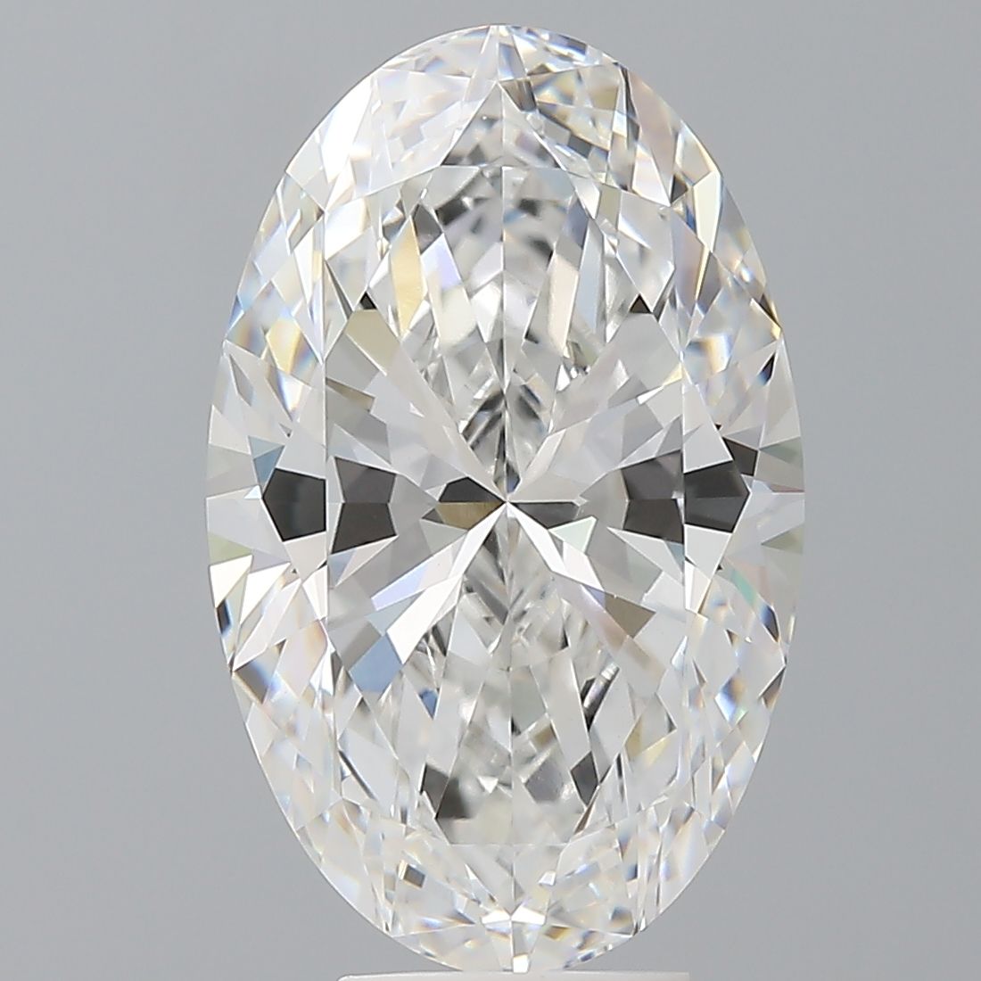 6.56 Carat E-VVS2 Oval Lab Diamond