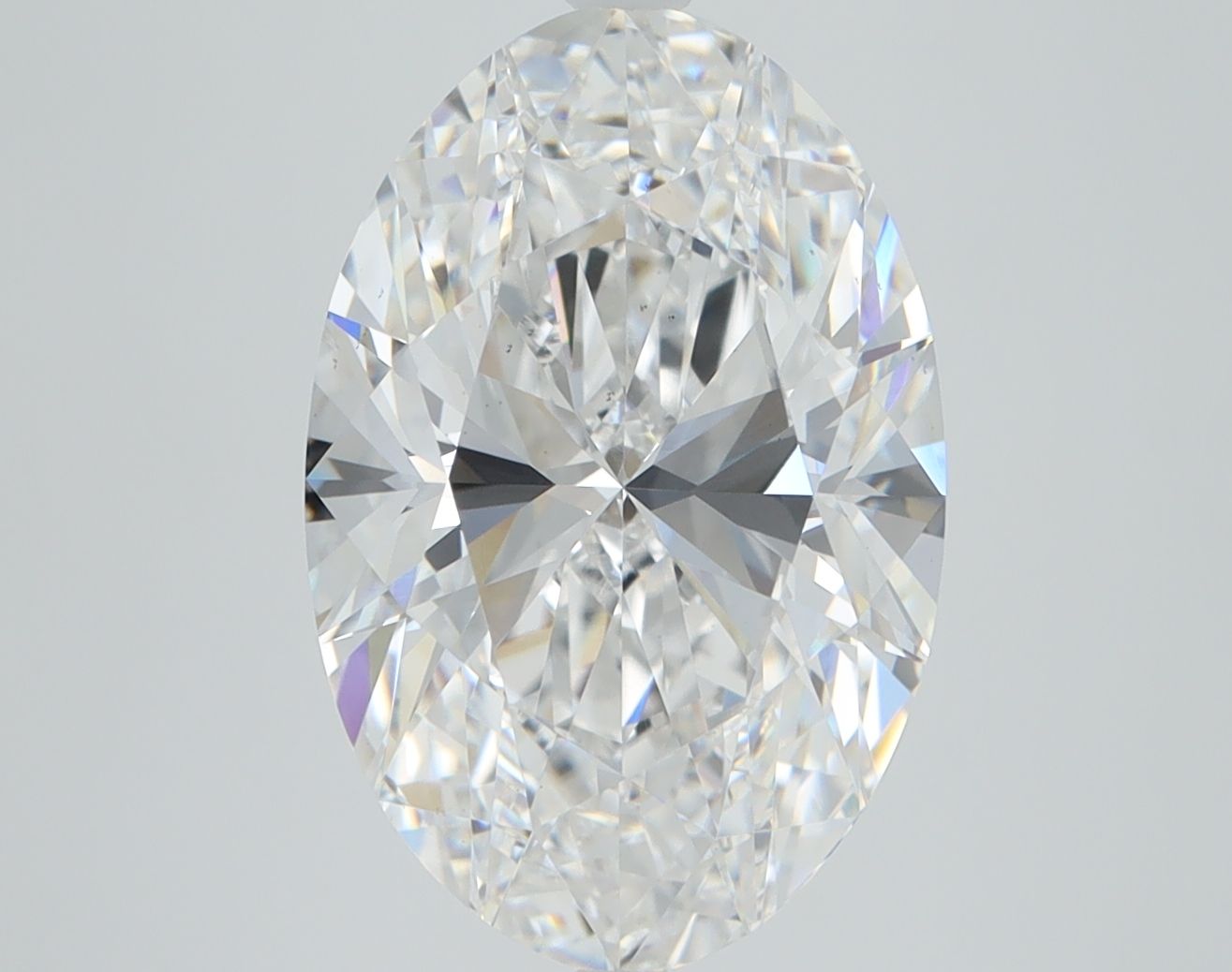 5.04 Carat D-VS2 Oval Lab Diamond