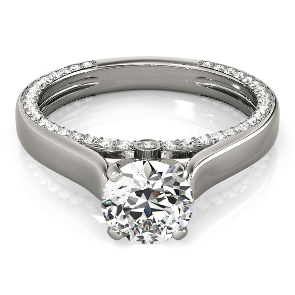 Estella Round Diamond Solitaire Engagement Ring