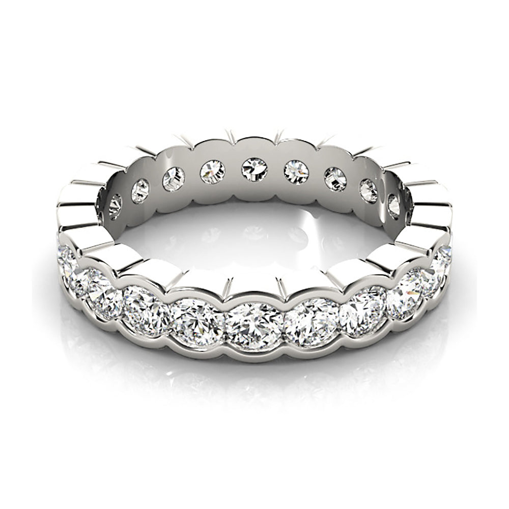 3.00 ctw. Round Diamond Eternity Ring-VIRABYANI