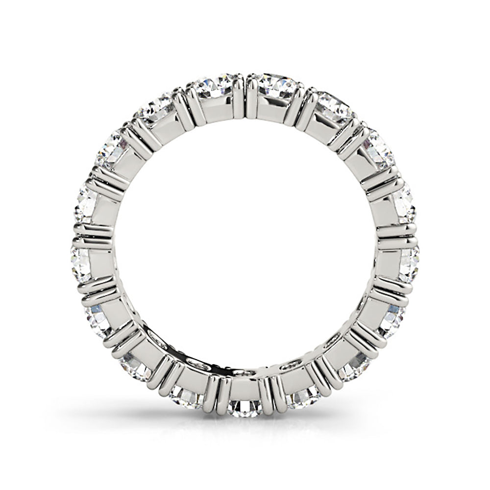 3.0 Carat Round Diamond Eternity Ring-VIRABYANI