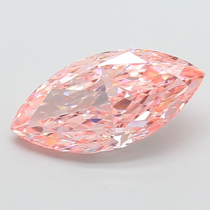3.01 Carat Marquise Cut Fancy Pink