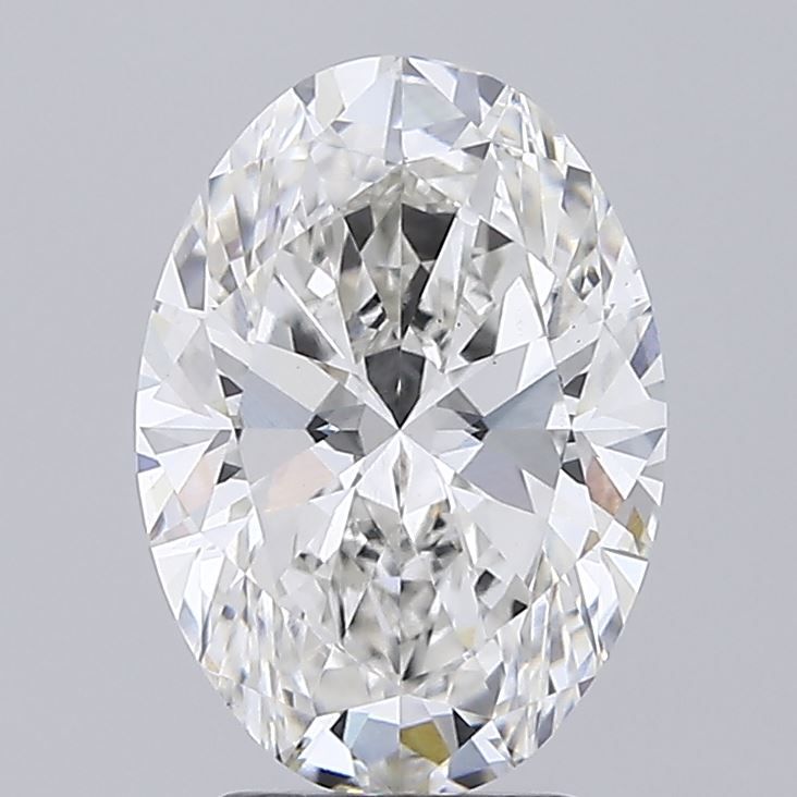 3.50 Carat F-VS1 Oval Lab Diamond