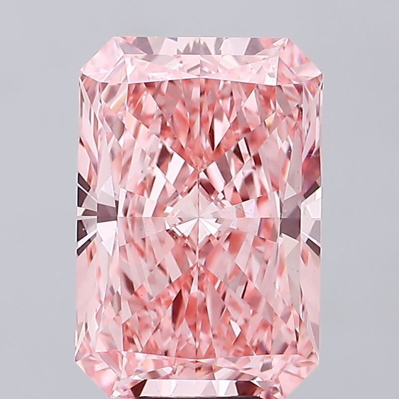 9.3 Carat Radiant Cut Fancy Pink