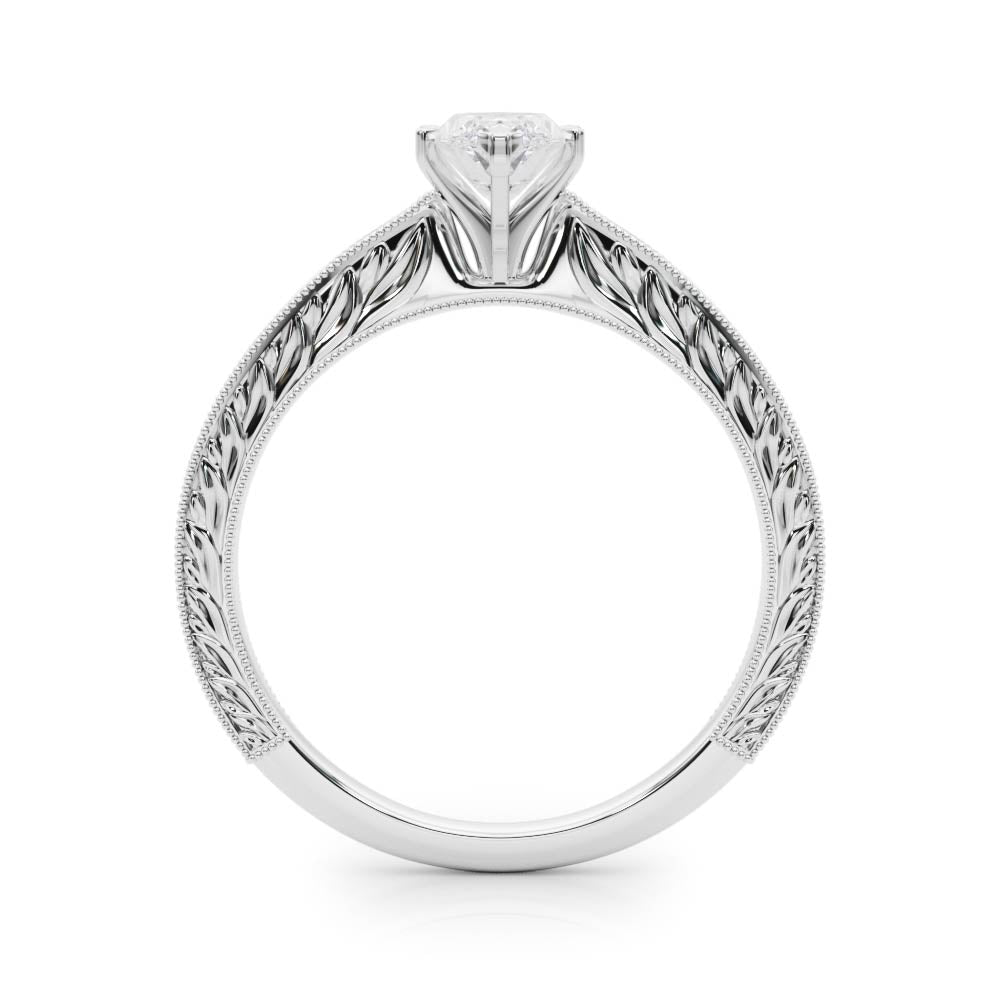 Victoria Marquise Lab Grown Diamond Solitaire Engagement Ring IGI Certified-VIRABYANI