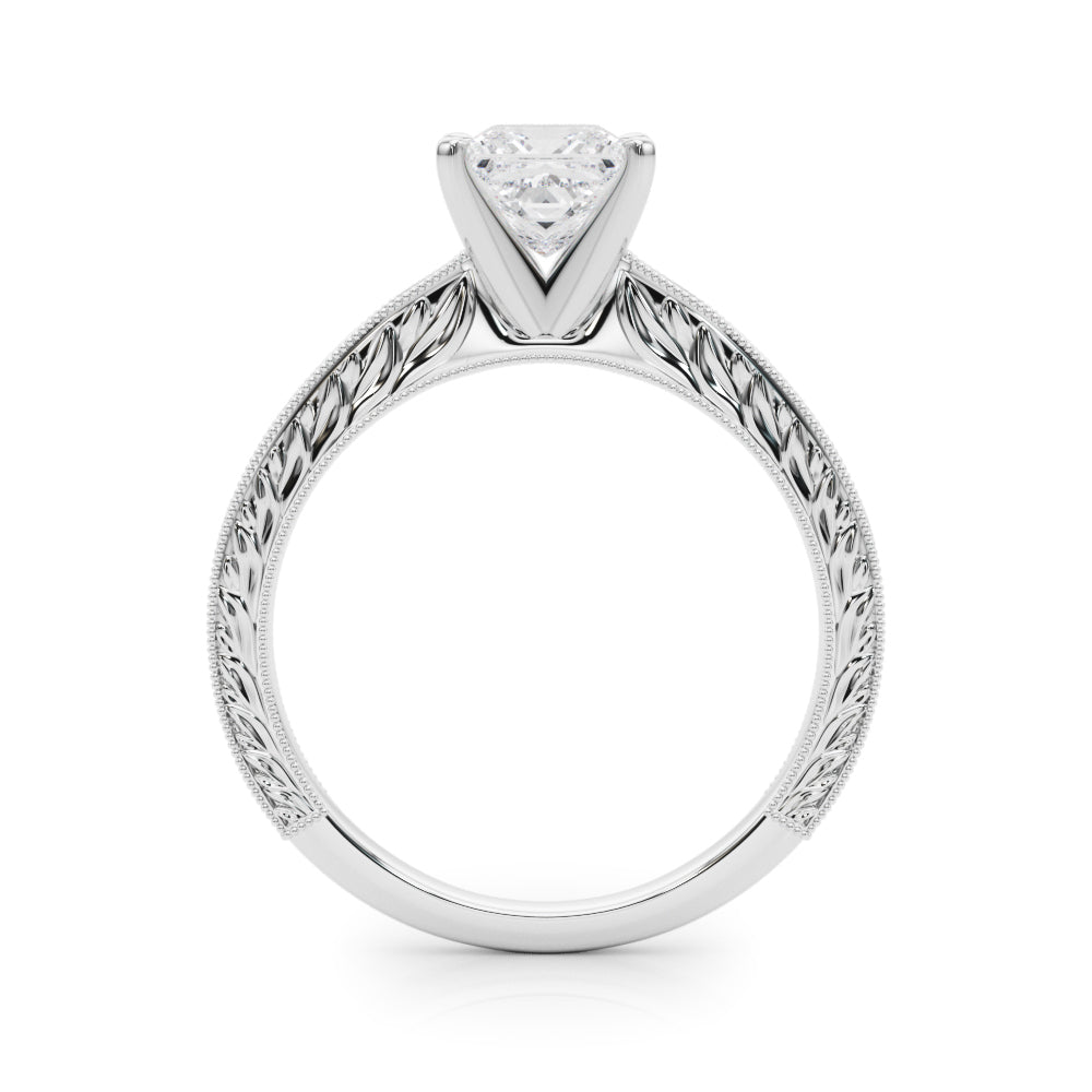 Victoria Princess Lab Grown Diamond Solitaire Engagement Ring IGI Certified