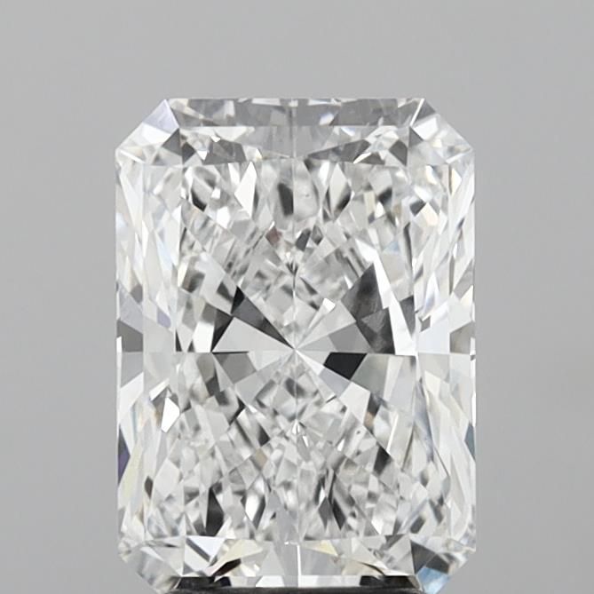 3.02 Carat D-VVS2 Radiant Lab Diamond