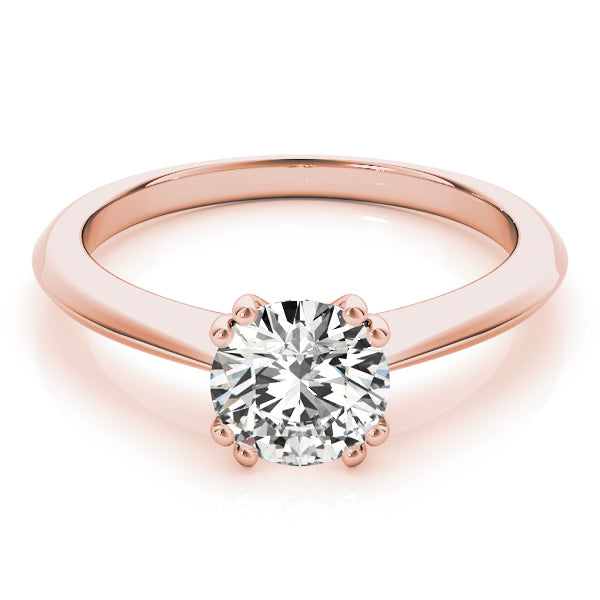 Ava Round Lab Grown Diamond Solitaire Engagement Ring IGI Certified