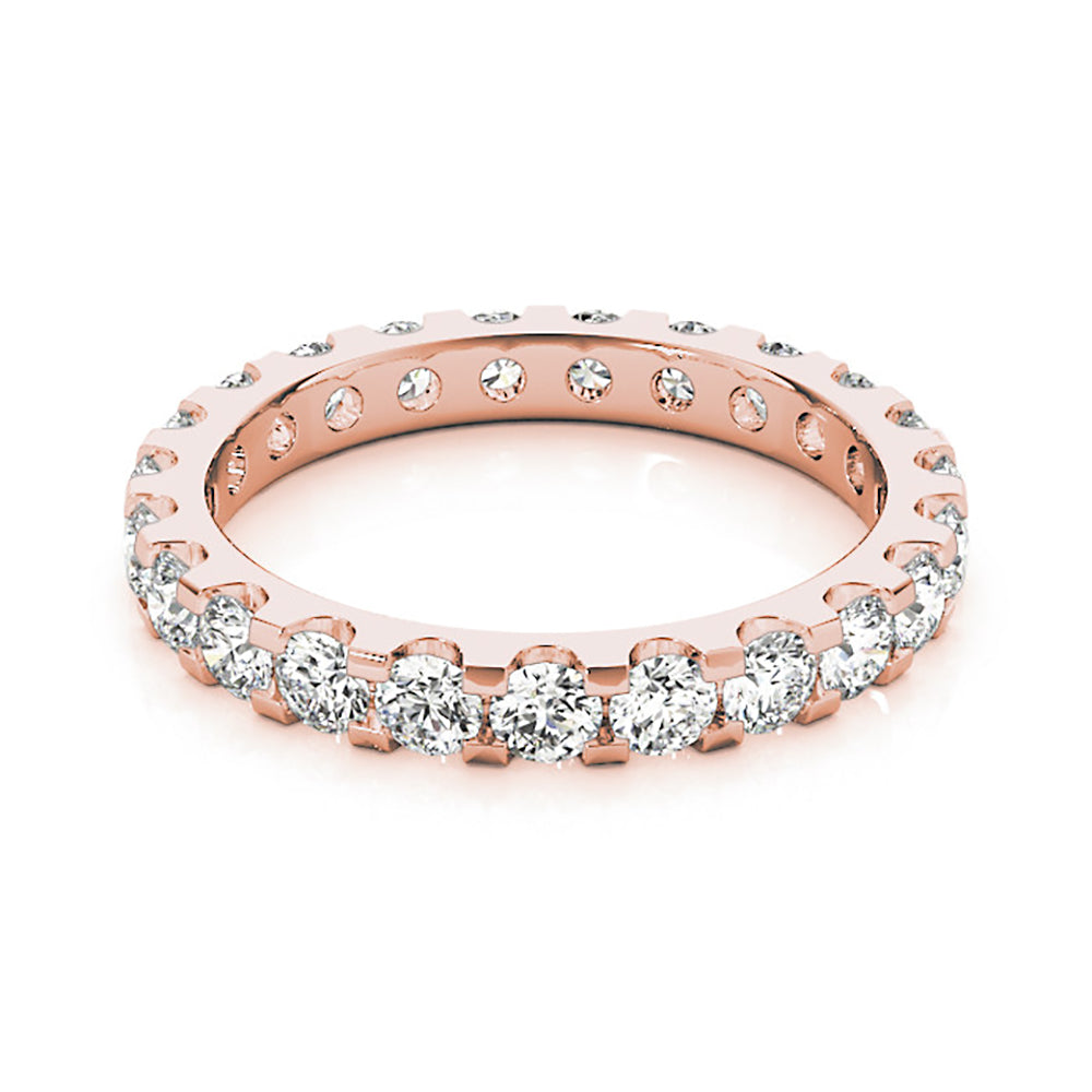2.00 ct. Round Diamond Eternity Band-VIRABYANI