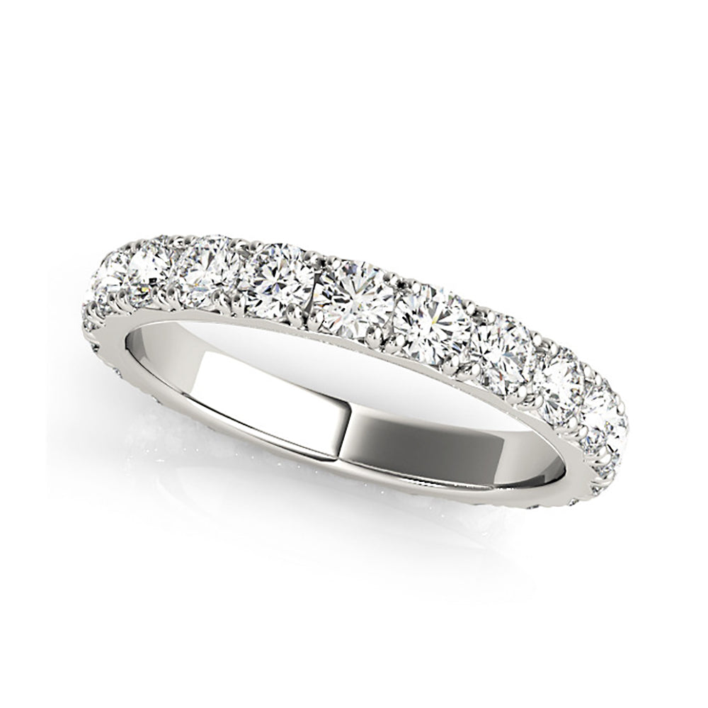 Classic 2.20 ct. Round Diamond Eternity Band-VIRABYANI