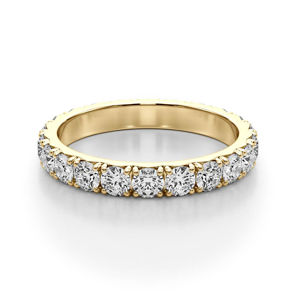 Classic 2.20 ct. Round Diamond Eternity Band-VIRABYANI