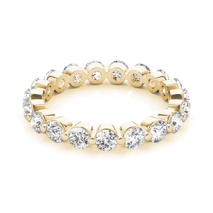 2.0 Carat Diamond Floating Eternity Band, Single Shared Prong-VIRABYANI