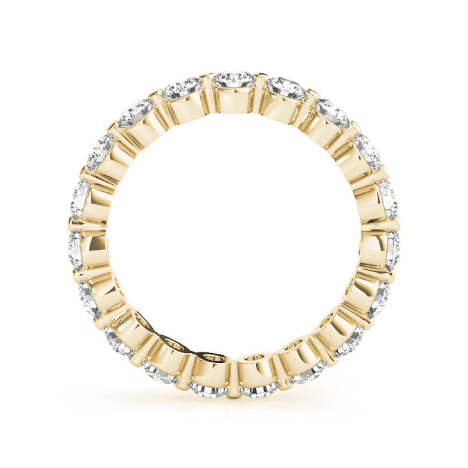 2.0 Carat Diamond Floating Eternity Band, Single Shared Prong-VIRABYANI
