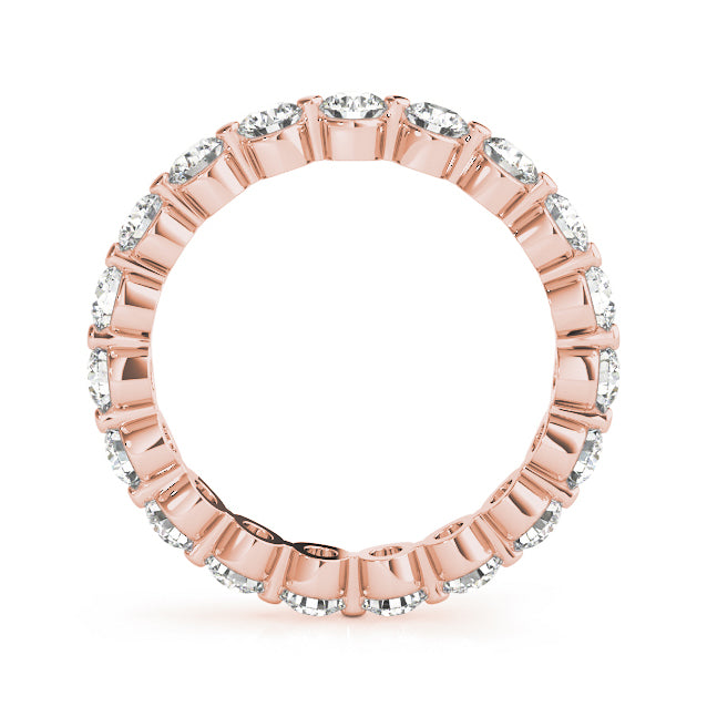 2.0 Carat Diamond Floating Eternity Band, Single Shared Prong-VIRABYANI