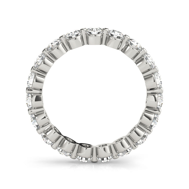 2.0 Carat Diamond Floating Eternity Band, Single Shared Prong-VIRABYANI
