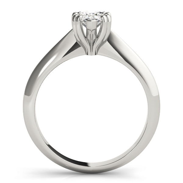 Ava Pear Diamond Solitaire Engagement Ring-VIRABYANI