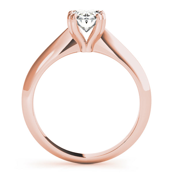 Ava Oval Diamond Solitaire Engagement Ring-VIRABYANI