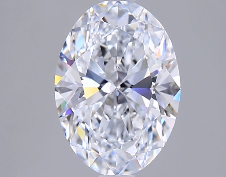 2.06 Carat D-IF Oval Lab Diamond