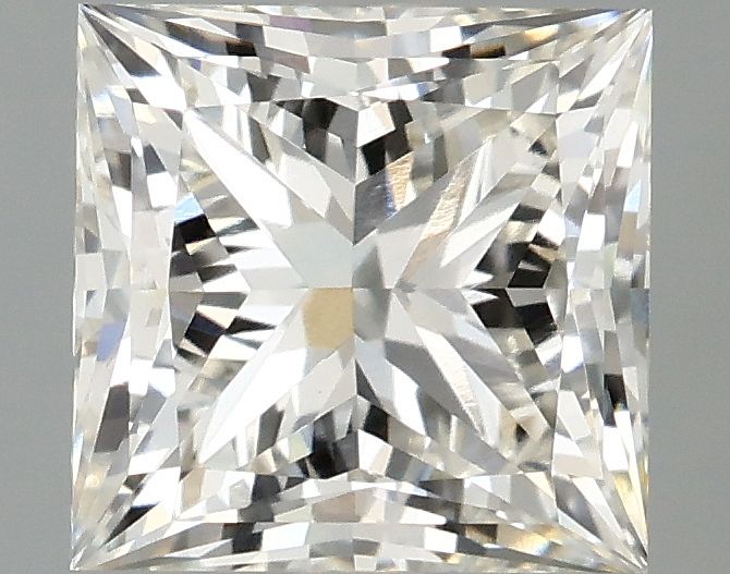 1.99 Carat H-VVS2 Princess Lab Diamond