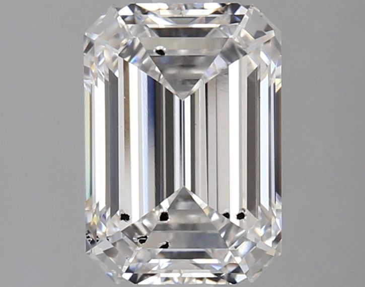 2.59 Carat F-SI2 Emerald Lab Diamond