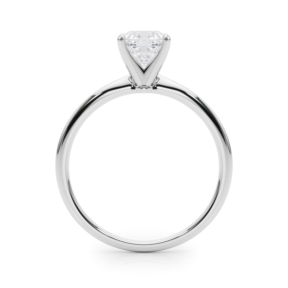 Angelica Cushion Diamond Solitaire Engagement Ring-VIRABYANI