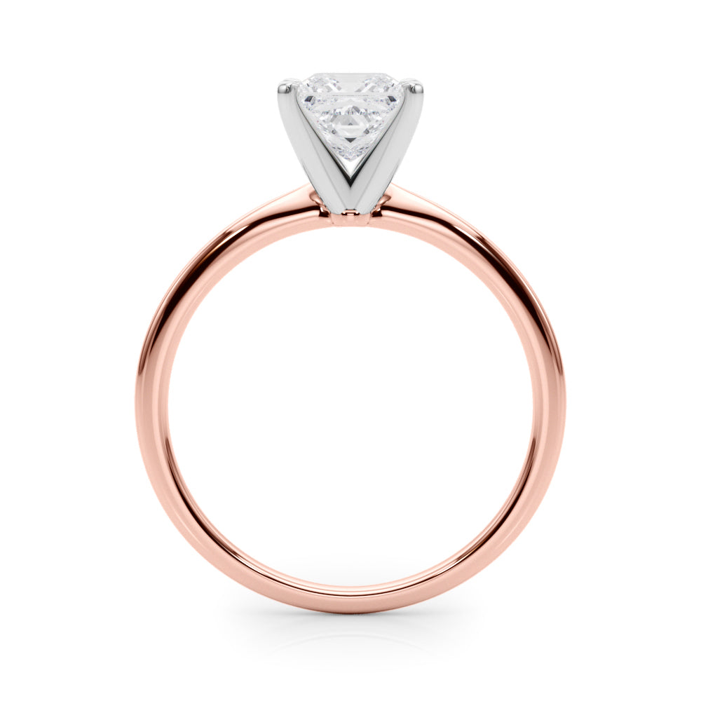 Angelica Princess Solitaire Engagement Ring-VIRABYANI