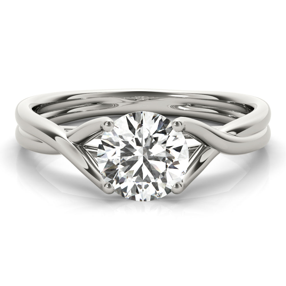 Amara Round  Diamond Solitaire Engagement Ring