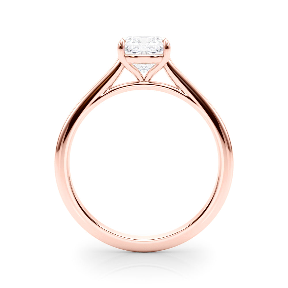 Amelia Cushion Diamond Solitaire Engagement Ring