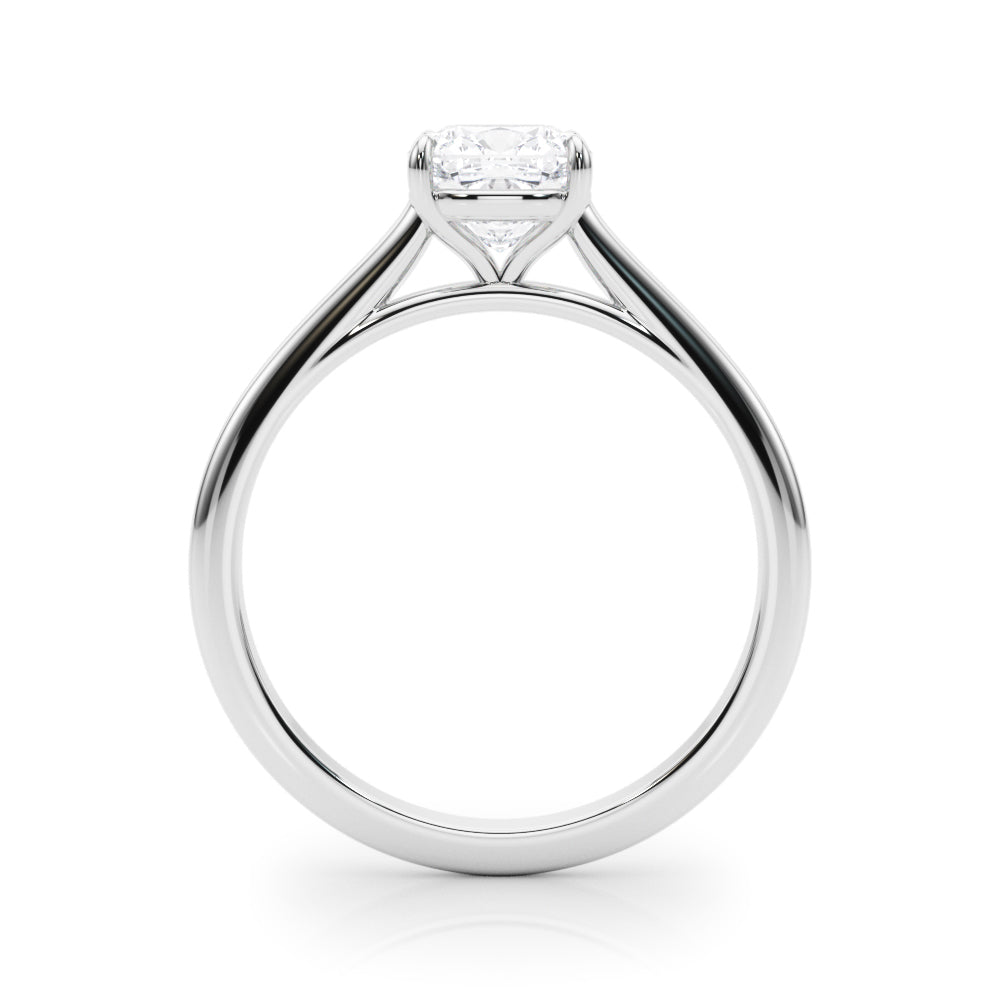 Amelia Cushion Diamond Solitaire Engagement Ring