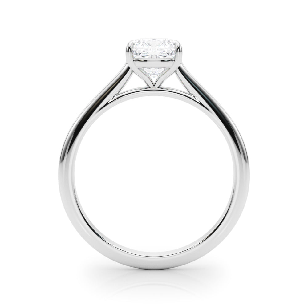 Amelia Cushion Diamond Solitaire Engagement Ring-VIRABYANI