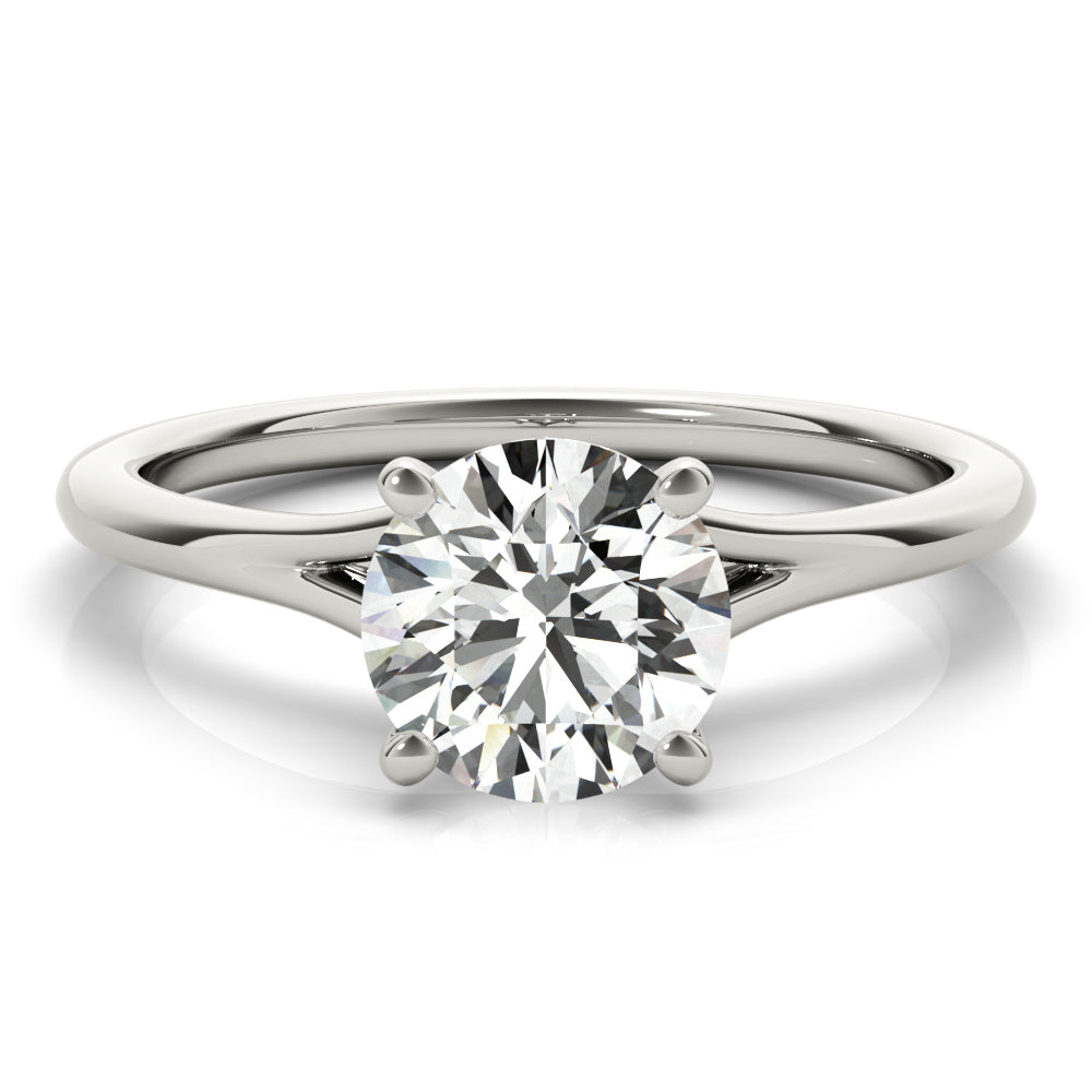 Aria Round  Diamond Solitaire Engagement Ring