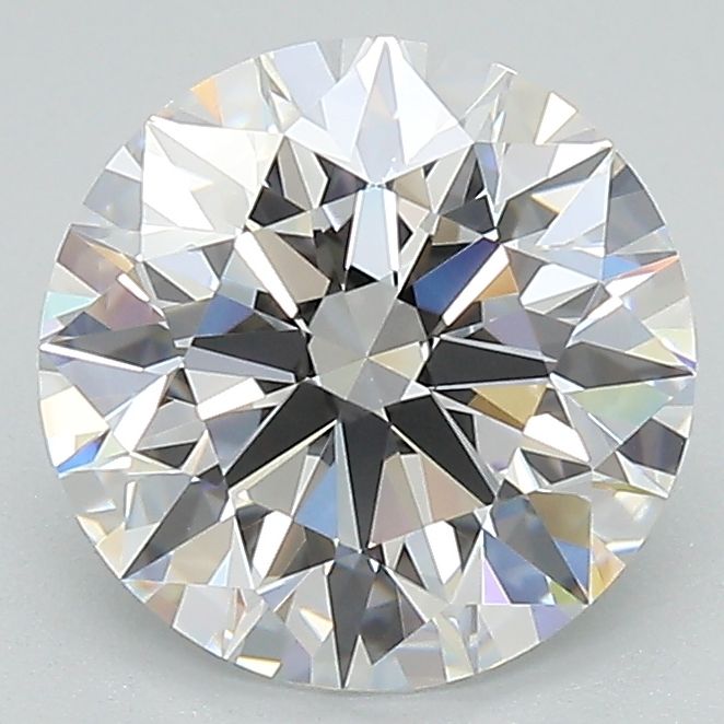 2.77 Carat G-VVS2 Round Lab Diamond