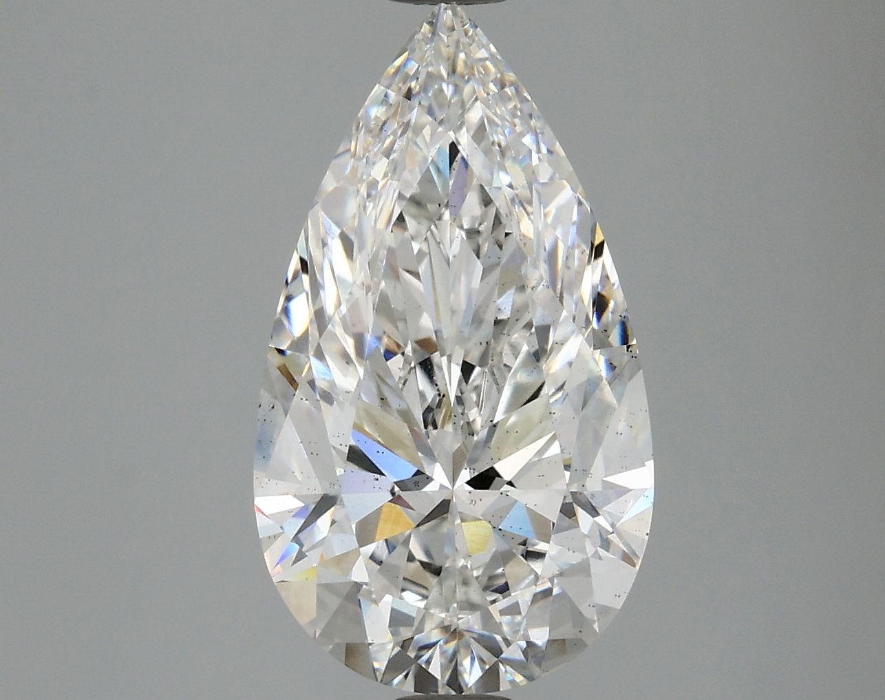 4.18 Carat F-SI1 Pear Lab Diamond