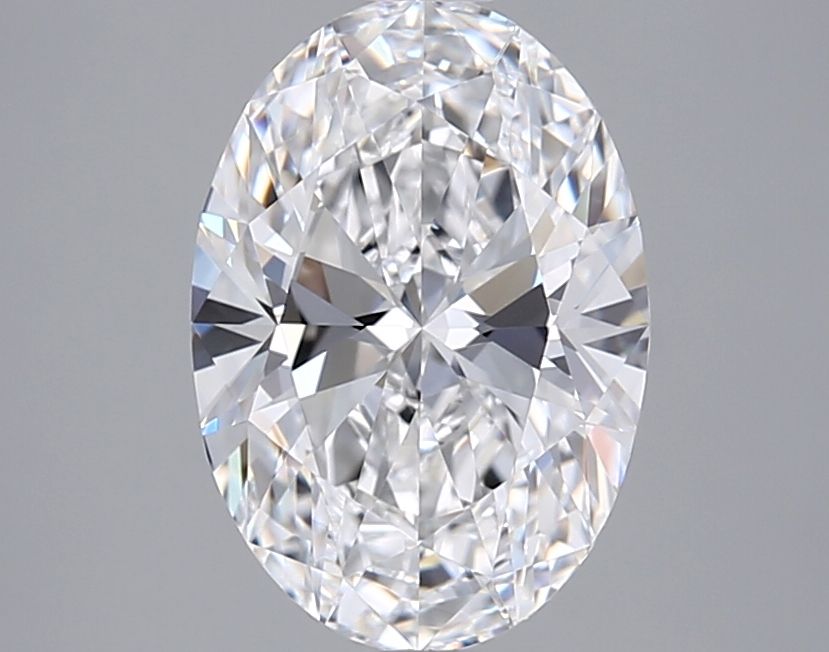 2.01 Carat D-VVS1 Oval Lab Diamond