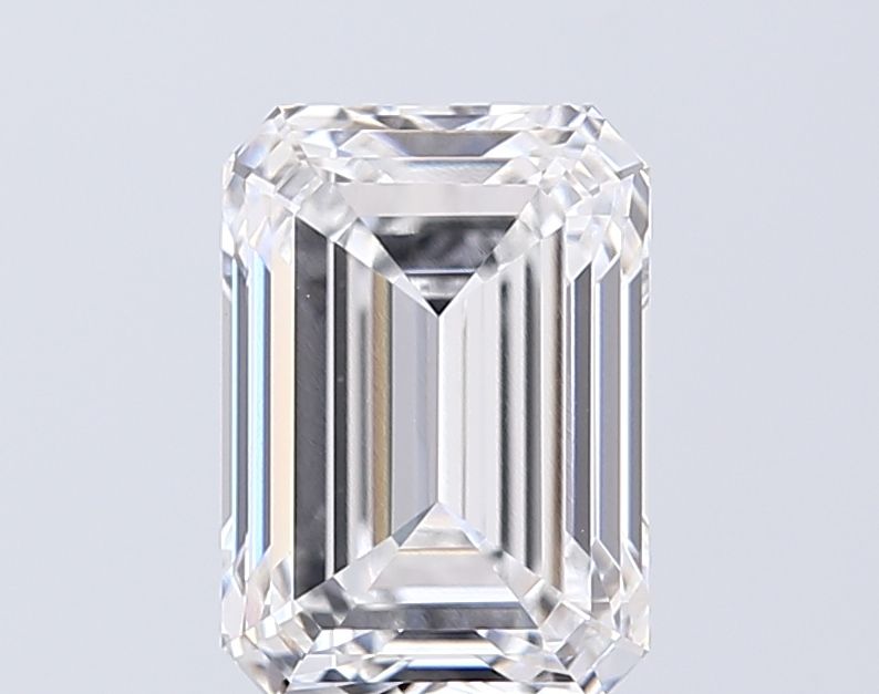 3.02 Carat E-VVS1 Emerald Lab Diamond