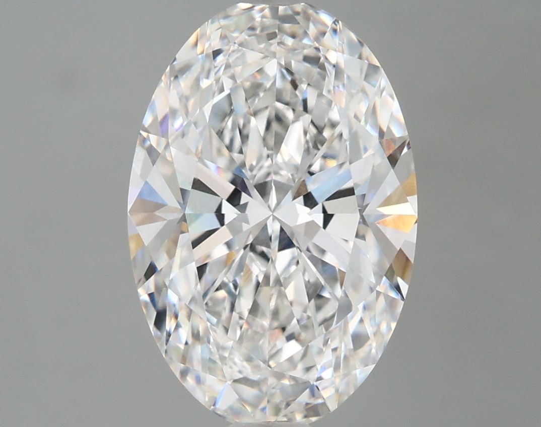 3.72 Carat E-VVS1 Oval Lab Diamond