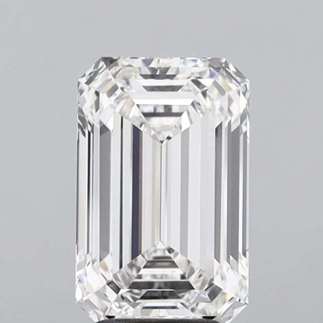 4.05 Carat E-VVS2 Emerald Lab Diamond