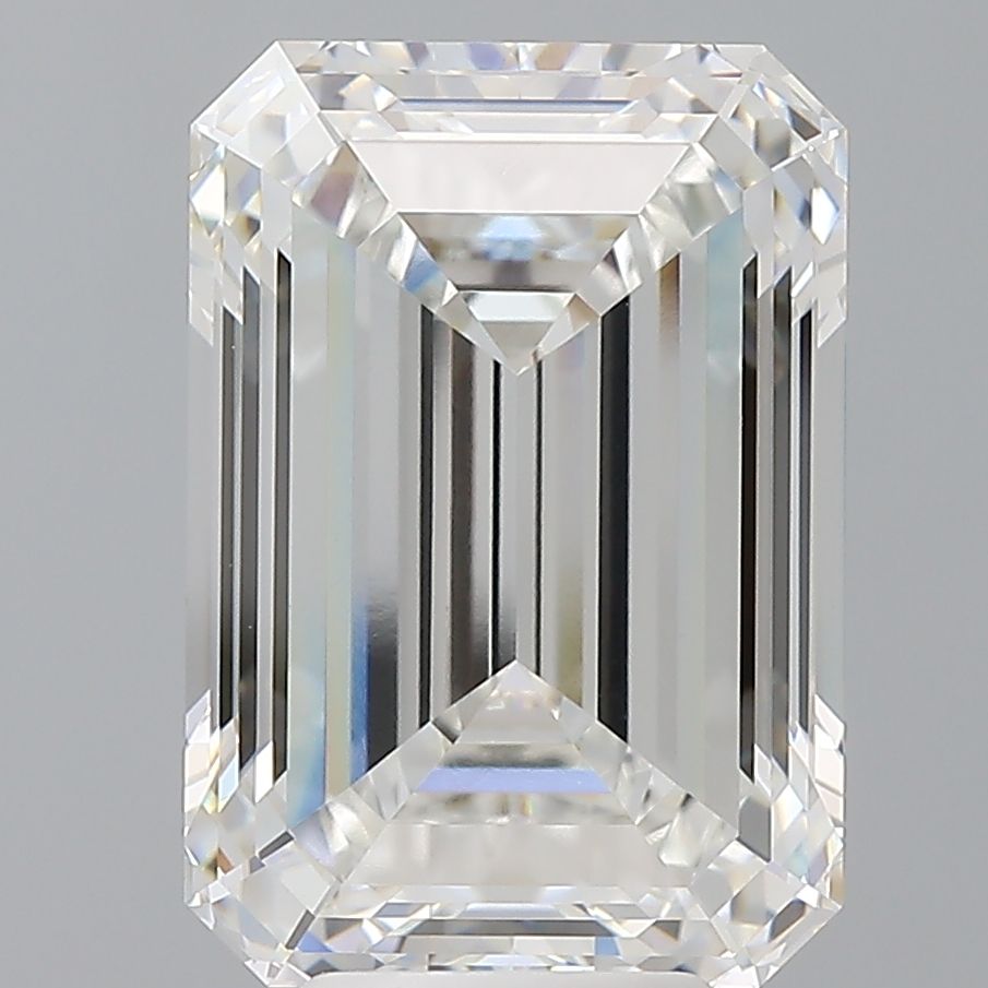 7.09 Carat E-VVS2 Emerald Lab Diamond