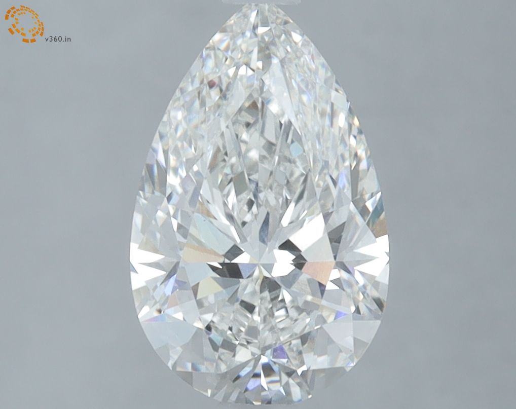 2.00 Carat G-VS1 Pear Lab Diamond
