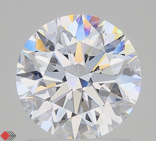 1.70 Carat D-VVS2 Round Lab Diamond