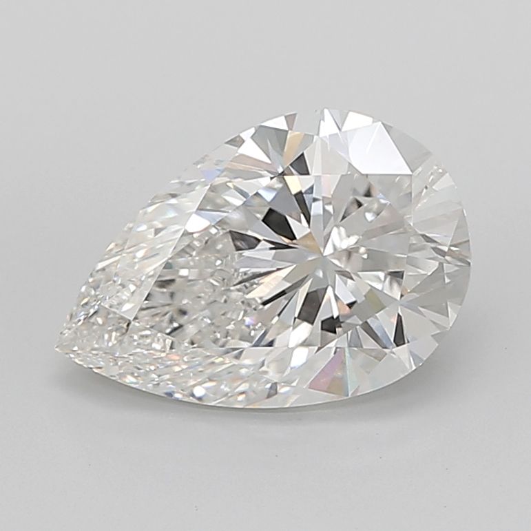 5.02 Carat G-VVS2 Pear Lab Diamond