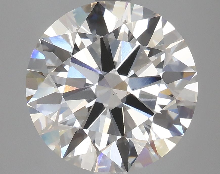 3.84 Carat G-VS1 Round Lab Diamond