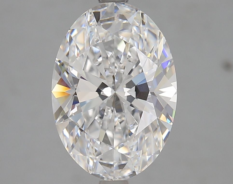 3.51 Carat D-IF Oval Lab Diamond