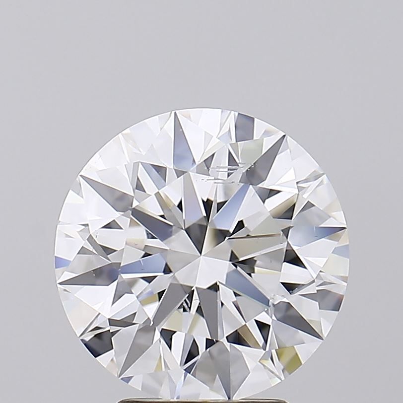 4.06 Carat D-SI1 Round Lab Diamond