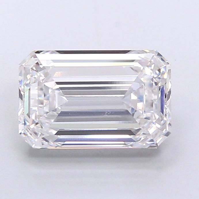 4.91 Carat D-VVS2 Emerald Lab Diamond