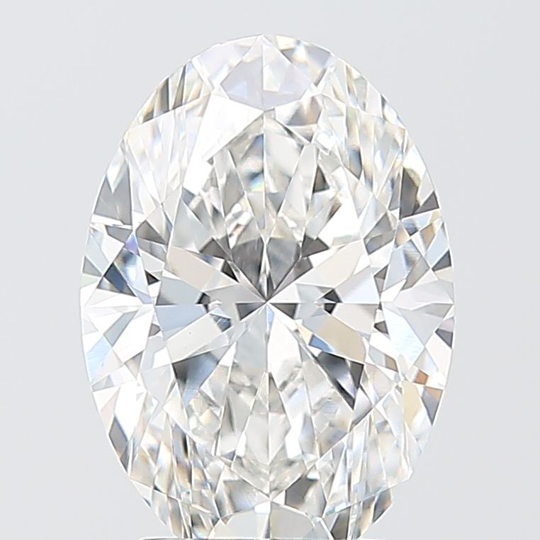 3.05 Carat F-VVS2 Oval Lab Diamond